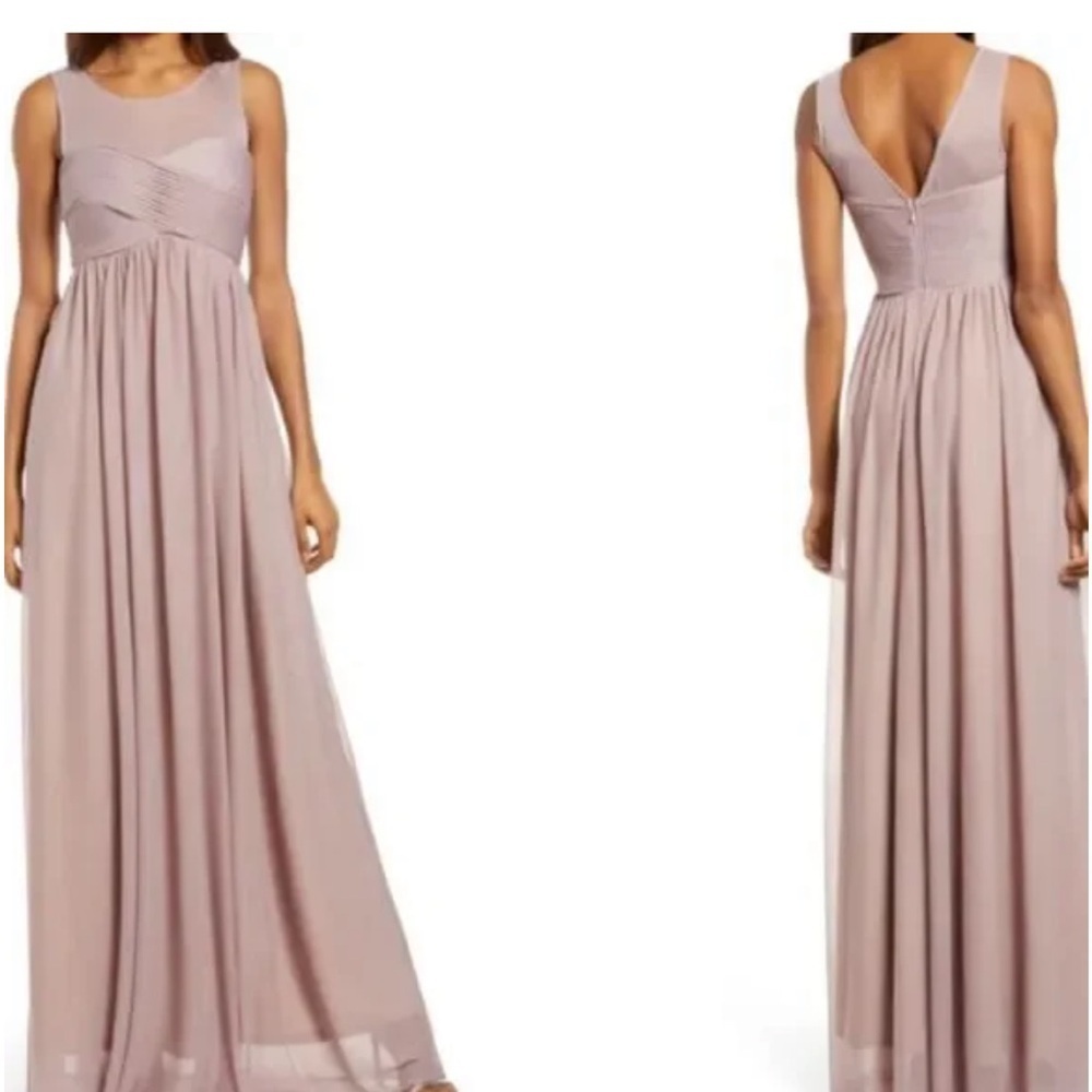 Birdy Grey Ryan Mauve Sleeveless Maxi Dress Size Medium